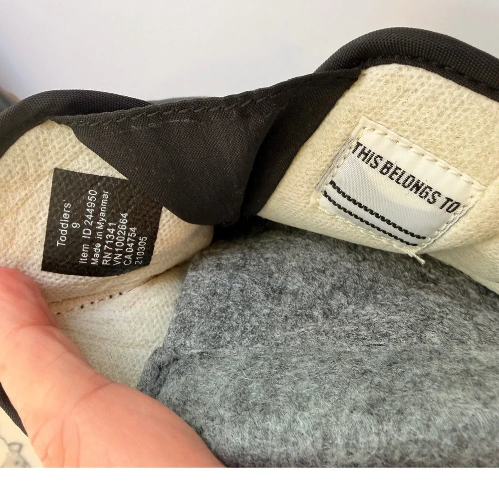 LL Bean Toddler Snow Boots Navy Blue Black Waterproof Fleece Lined NEW
